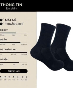 SET 10 đôi Tất Trơn CỔ CAO UNISEX cả nam và nữ chất liệu mềm mịm không xù thoáng khí