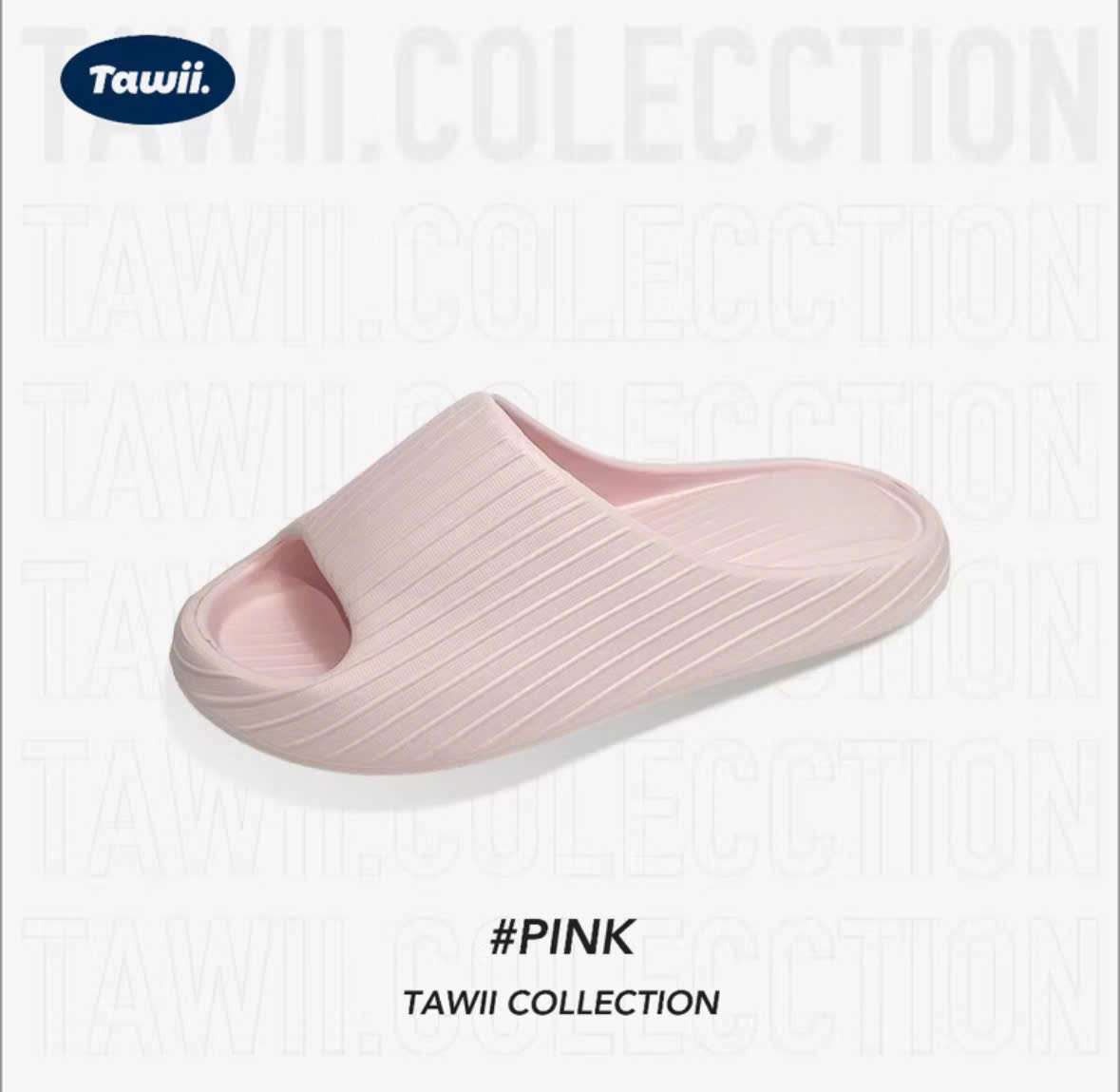 Tawii Dép Đi Trong Nhà Nam Nữ Dép Đế Mềm EVA Dép Bánh Mì Chống Trượt 3 Màu Dép Slide - Ảnh 3