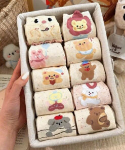 Combo 10 Đôi Tất Nữ Cô Cao Hình Thú – Ngộ Nghĩnh, Đáng Yêu, Nhiều Mẫu