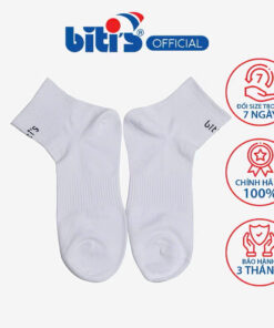 Combo 2 Vớ Nam Biti's ASMG00080TRG ( Trắng/xám)