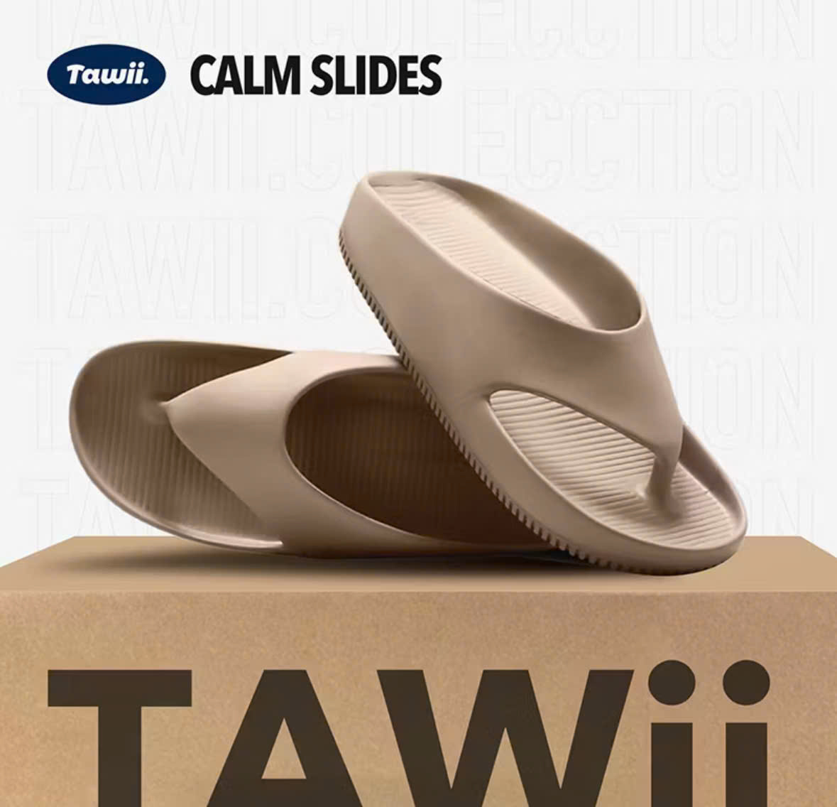 Tawii Dép Xỏ Ngón Siêu Nhẹ Nam Nữ Dép đi biển Chống Trượt Dép tông nữ Dép Đế Mềm - Ảnh 3