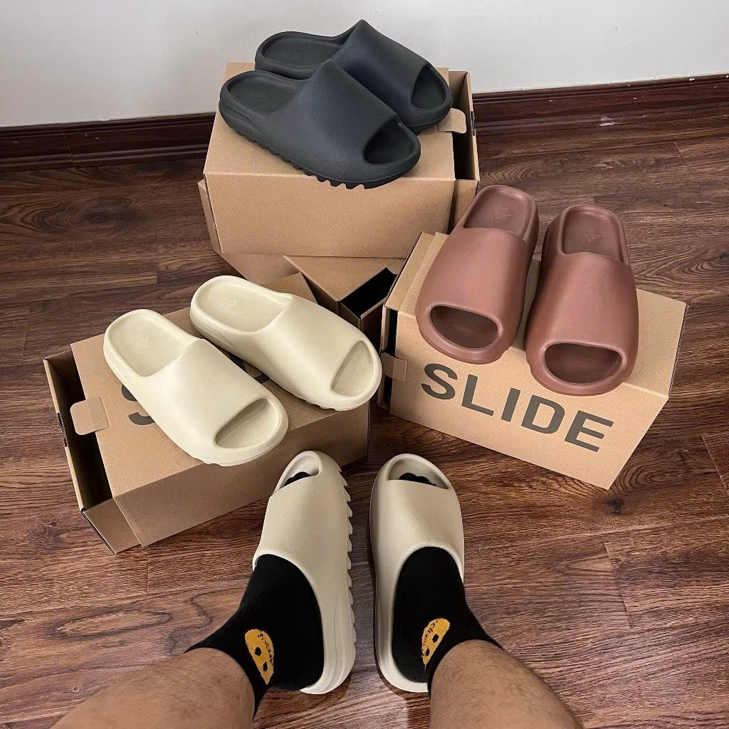 Chính Hãng Dép bánh mì nam nữ Yz bản vân nhám cao cấp