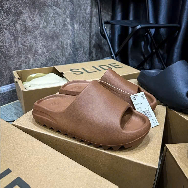 Chính Hãng Dép bánh mì nam nữ Yz bản vân nhám cao cấp - Ảnh 5