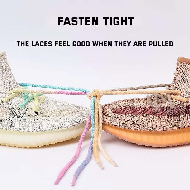 Dây Giày Thể Thao Chất Liệu cotton Màu gradient 4mm - Ảnh 4