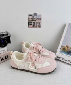 [FULL BOX-Chân To Tăng Size] Giày sneaker nữ đế siêu nhẹ, chất da sịn WY